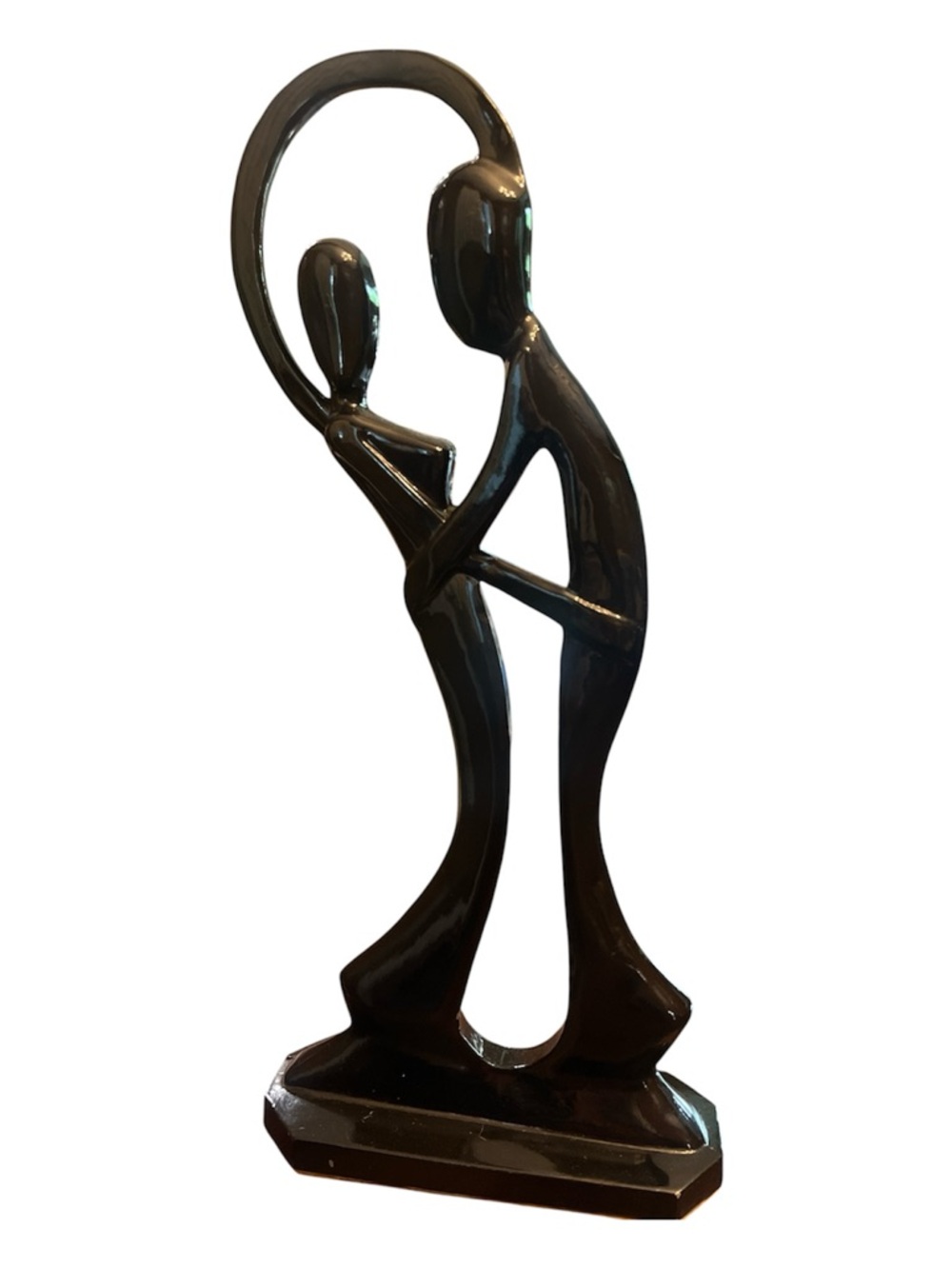 Vintage Sarsaparilla Abstract Embrace Sculpture